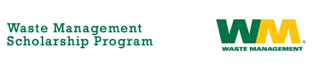 Waste Management Scholarship Program